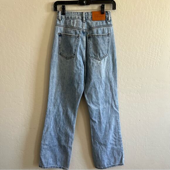 Princess Polly High rise Straight leg Relaxed fit Jeans - Picture 4 of 5